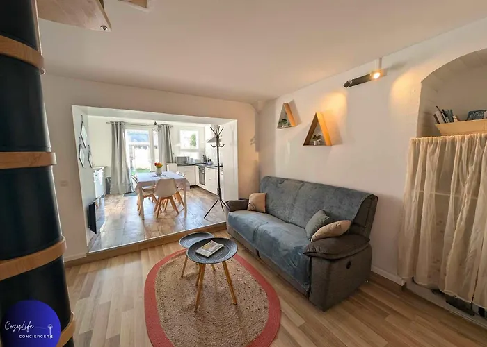 Le Jardin D'angély By Cozylife Jardin Сasa de vacaciones *