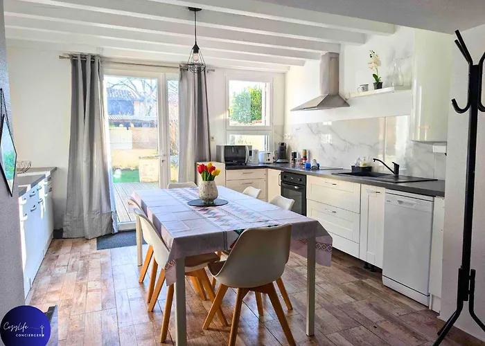 Сasa de vacaciones Le Jardin D'angély By Cozylife Jardin Niort